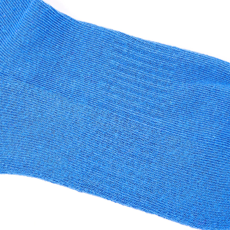 Thumbnail: Roka London Wembley crew socks in Malibu Blue