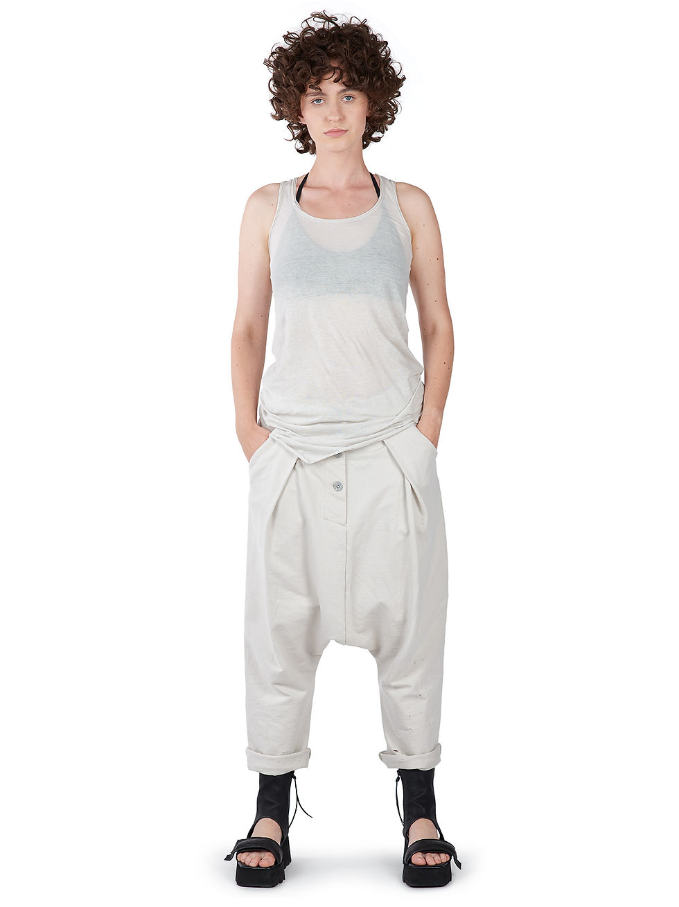 Studio b3 KaspiaanTrousers in Tofu MRB1425