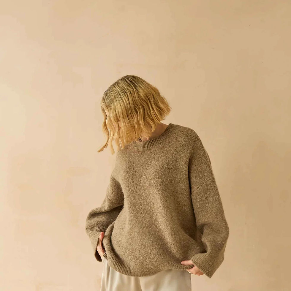 Thumbnail: Chalk Martine Knit Jumper