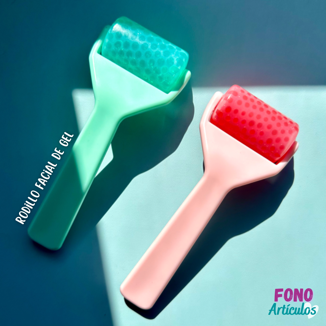 Rodillo Facial de Gel Frío