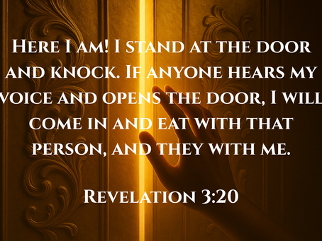 Hand reaching toward a glowing golden door symbolizing seeking God and divine invitation.