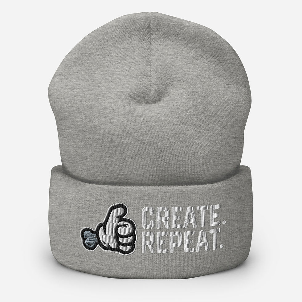 Miniaturbild: Create.Repeat. Beanie