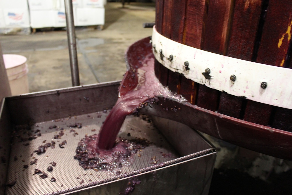 Pressing Pianetta Estate Cabernet