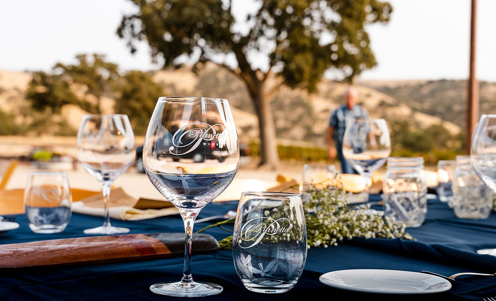 Runway Dinner at Pianetta Winery