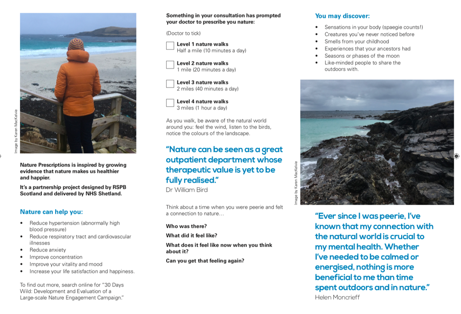 The benefits of being in nature