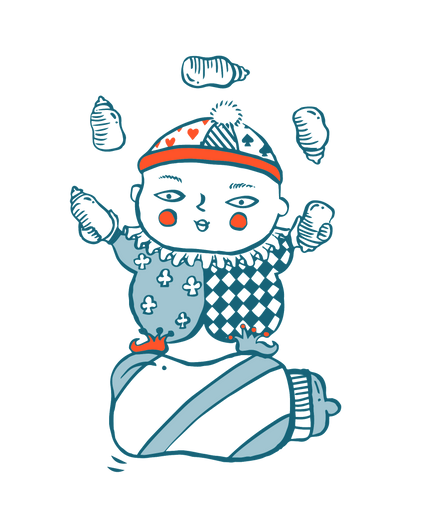 mandtaps illustration baby hampers