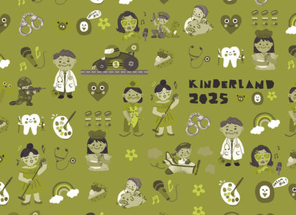 Mandtaps Illustration for Kinderland yearbook