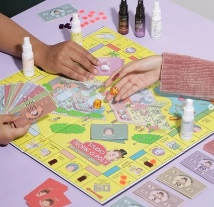 Mandtaps Illustration Monopoly for Studio Tropik