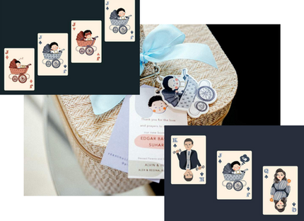 Mandtaps Illustration playing cards