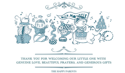 mandtaps illustration baby hampers