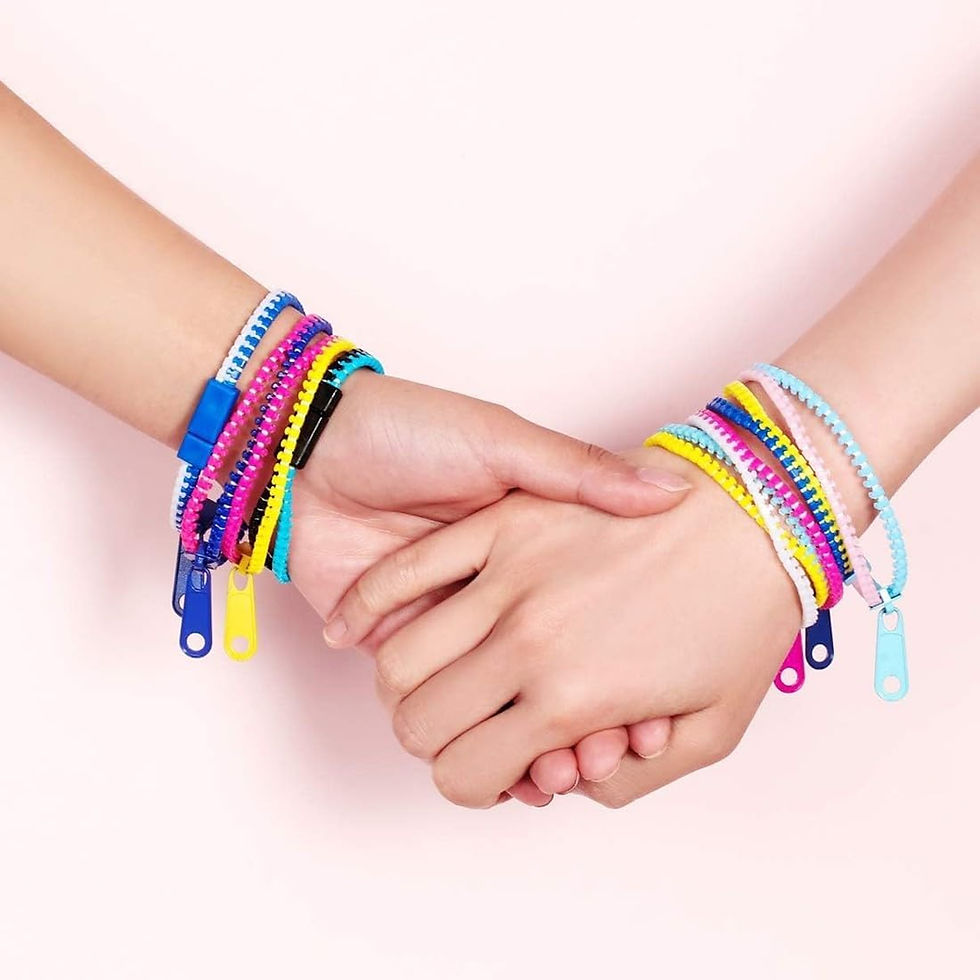 Miniature : Bracelet fermeture éclair anti stress