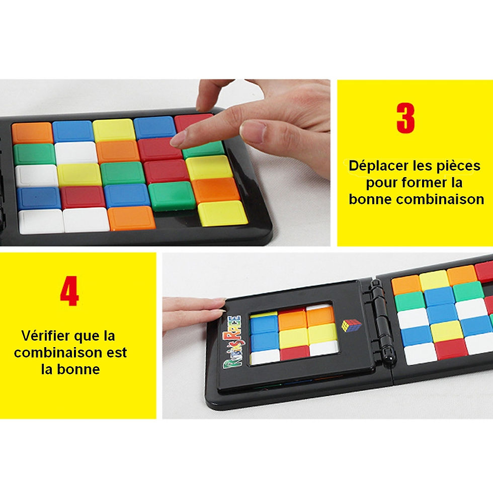 Miniature : Défi rubik's cubes en duo