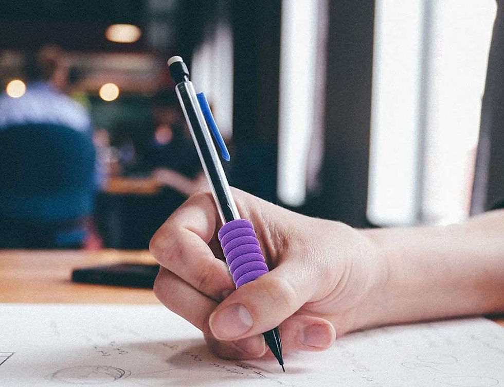 Miniature : Lot de 3 Support de doigts pour stylo en mousse