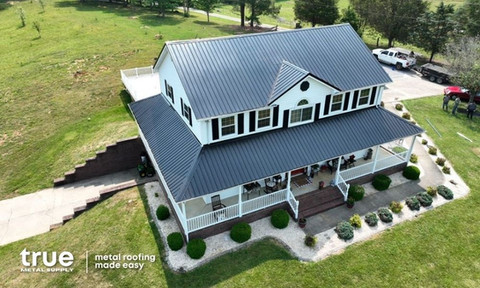 Black Metal Roof