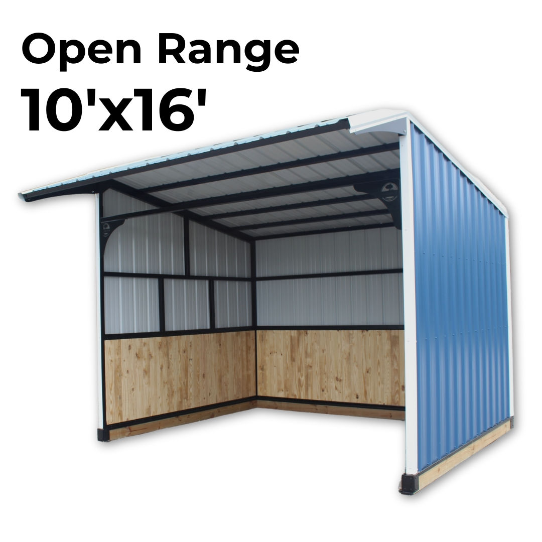 Open Range Ironwood Shelter Run In Shed