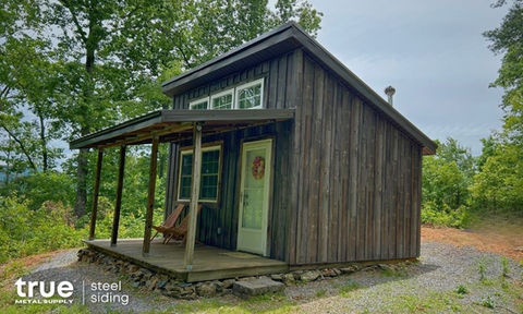 26ga Barnwood Plank Board & Batten steel siding