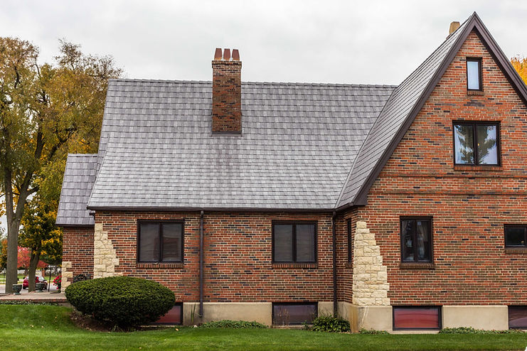 Centura Steel Shingles on Home