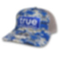 True Blue Camo Trucker Cap
