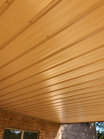 Copper Penny Reverse Rib Metal Panels