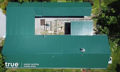Green Metal Roof