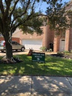 October 2020 - Yard of the Month