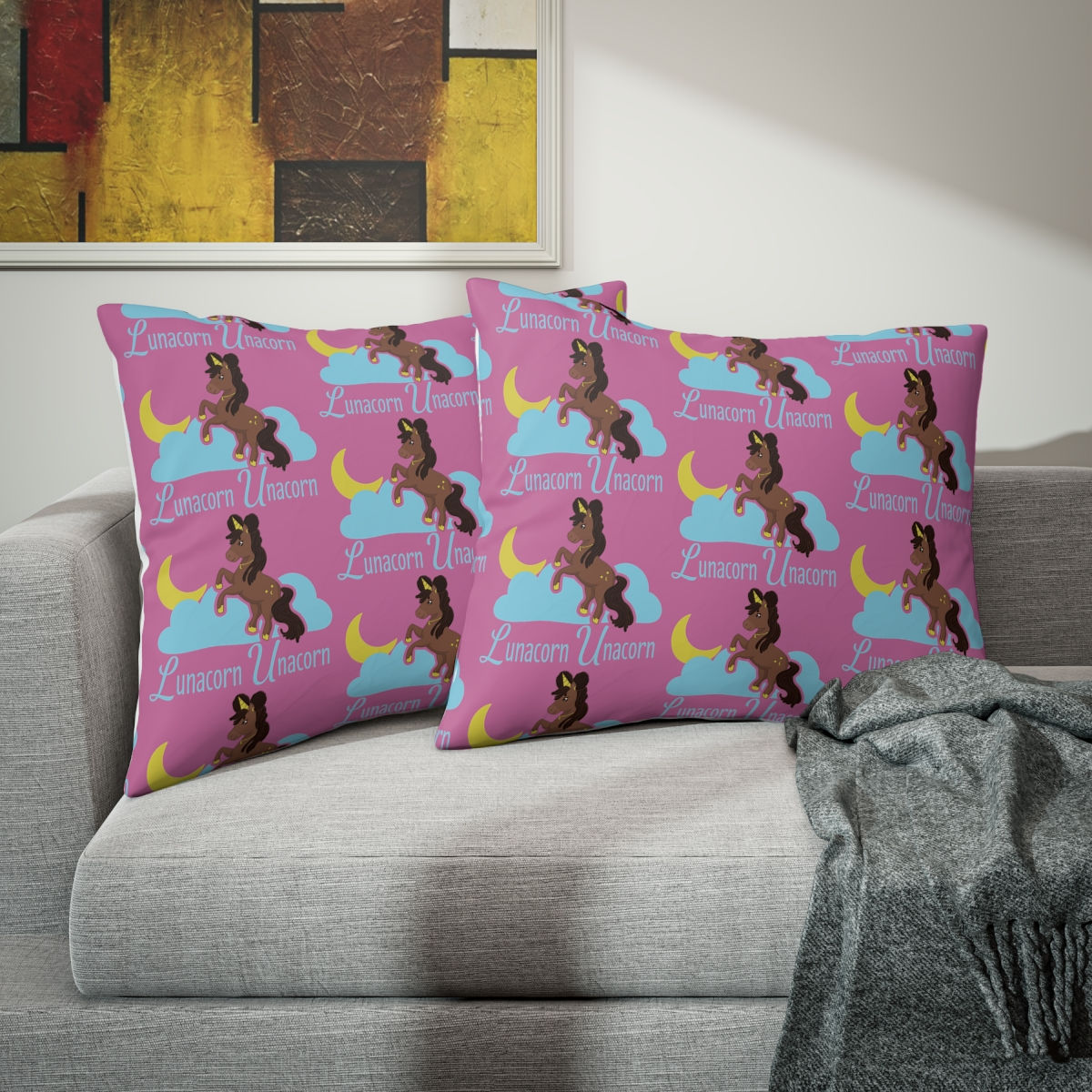 Pink Pillow Sham