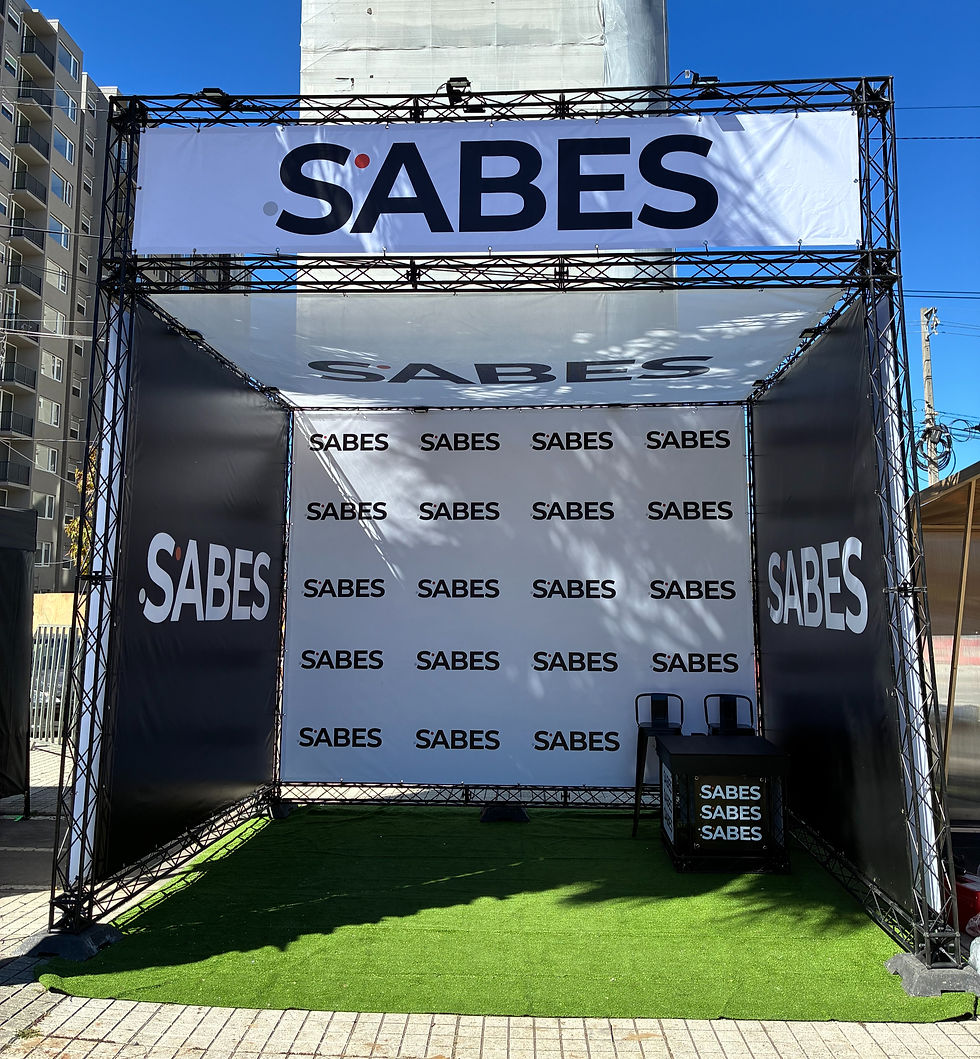 Stand Ferial Modular OK | SABES | Festival REC 2026 | Parque Bicentenario Concepción