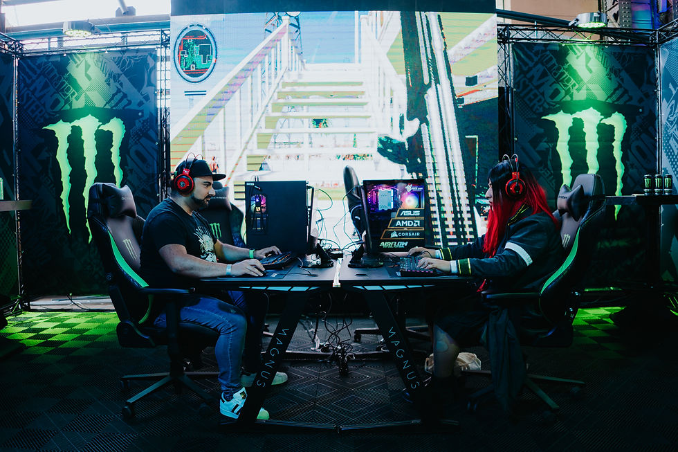 Stands feriales Modular OK | Ferias gamer | Proyectos customizados | Monster Energy Expogame 2025 | Estación Mapocho Santiago