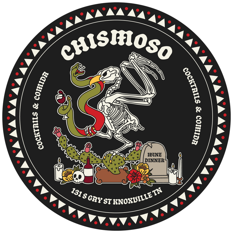 Chismoso Sticker Design