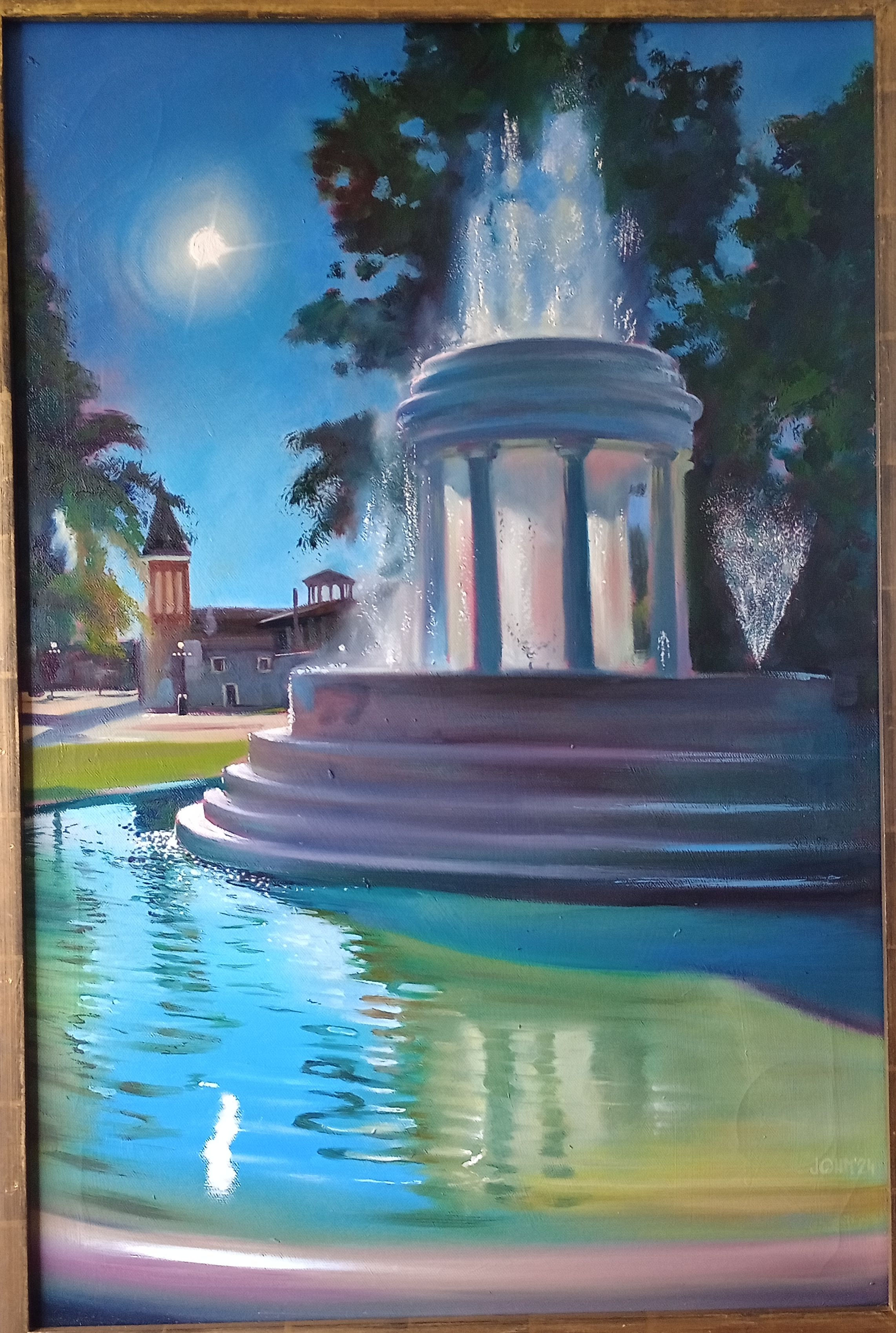 Fountain Reflections