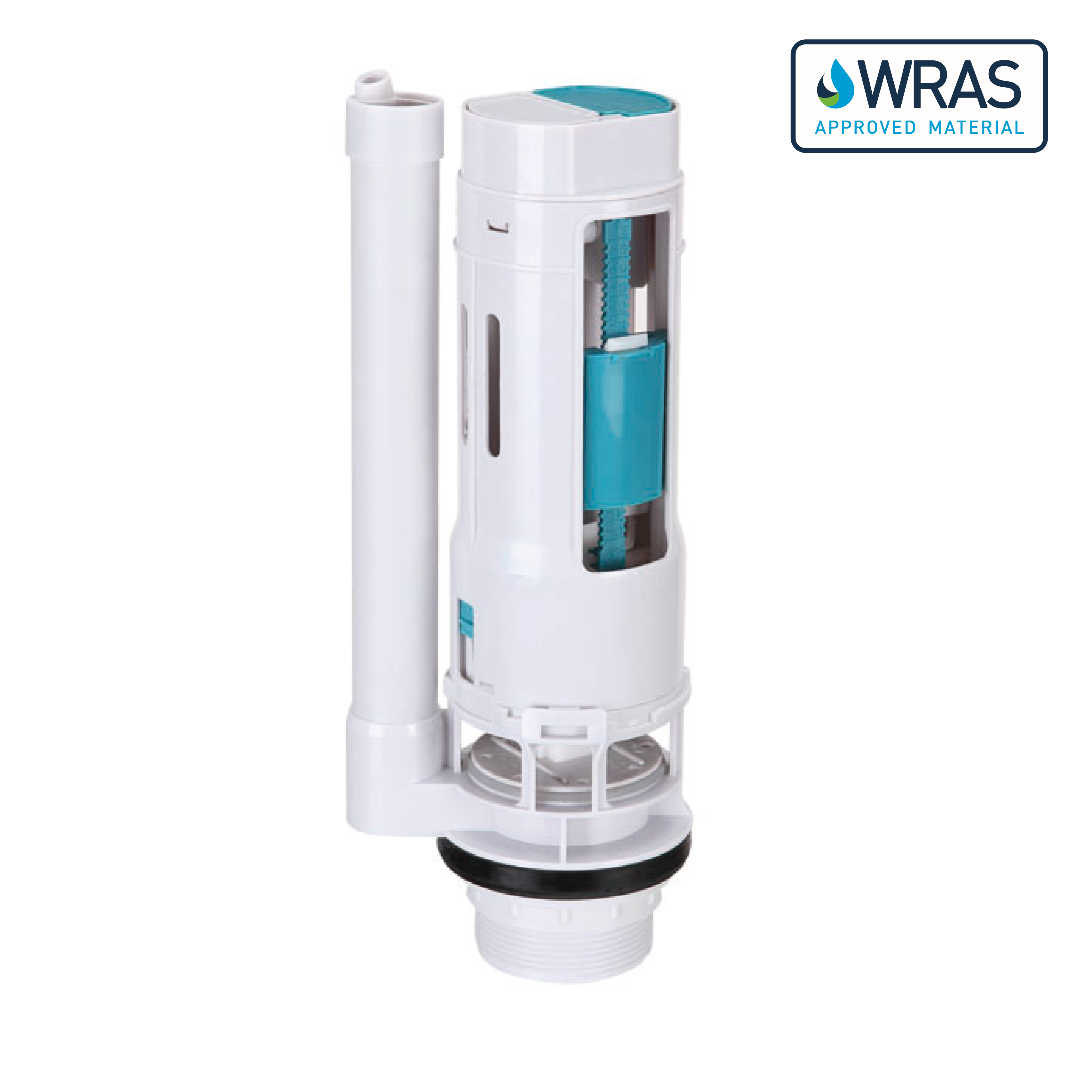 1.1/2" Dual Flush Valve with 2" Adaptor