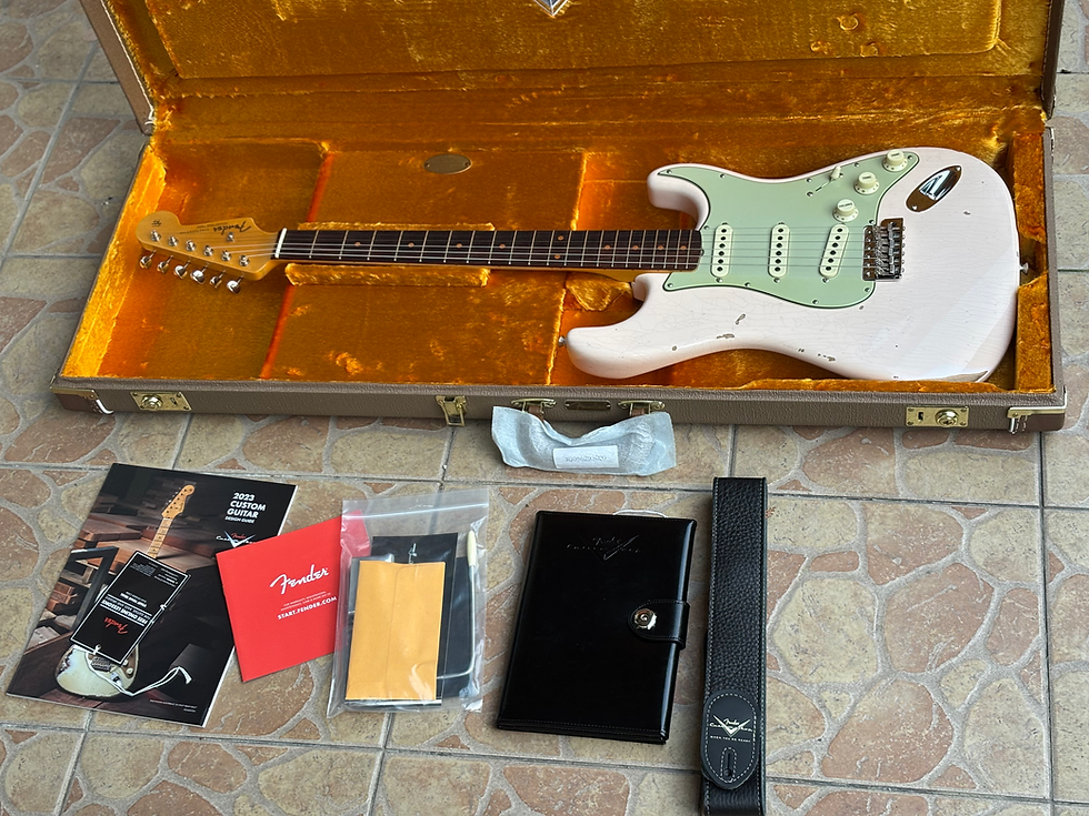 Thumbnail: Fender  Custom Shop Late 1962 Stratocaster Relic SFASPK