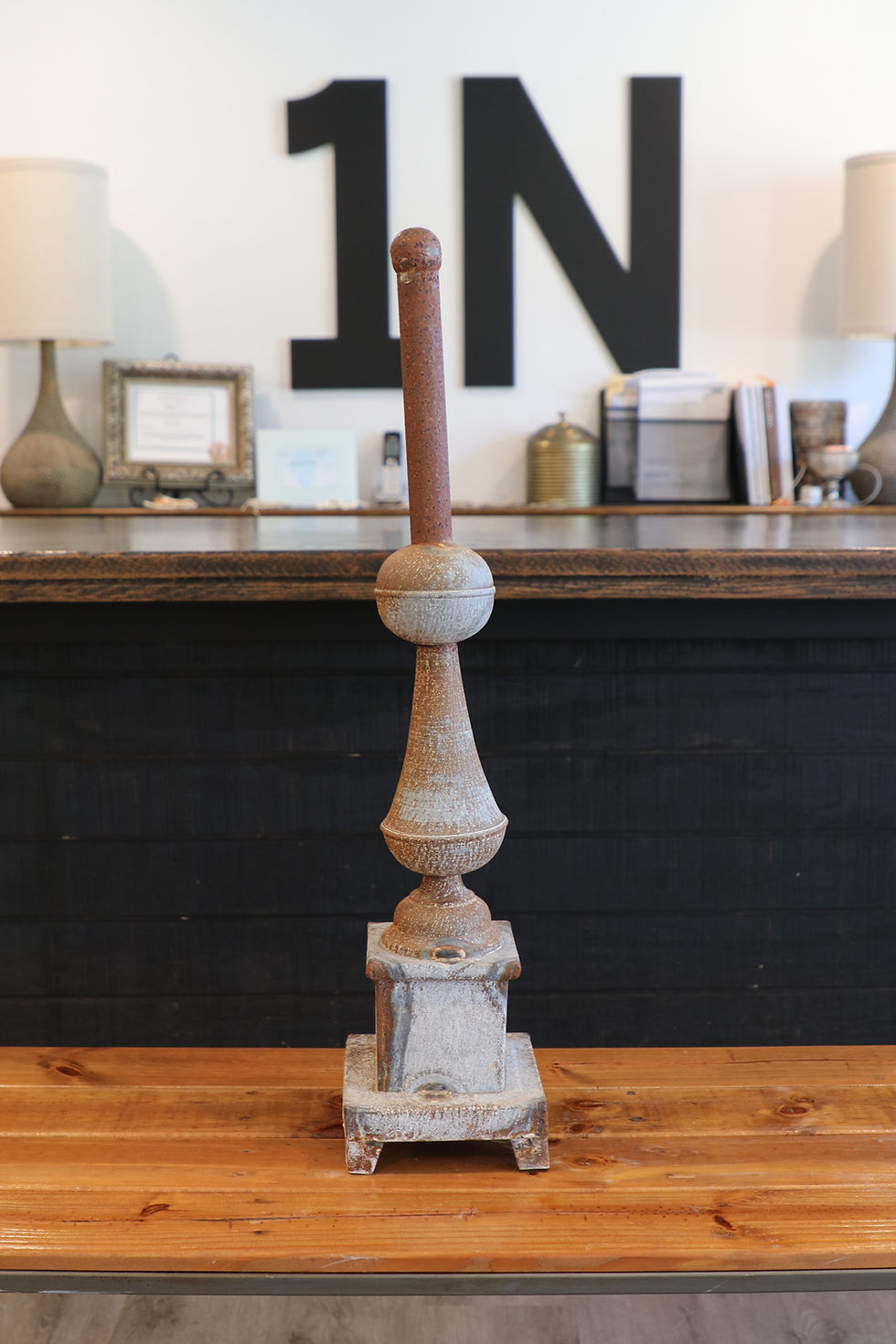 Thumbnail: Weathered Metal Finial