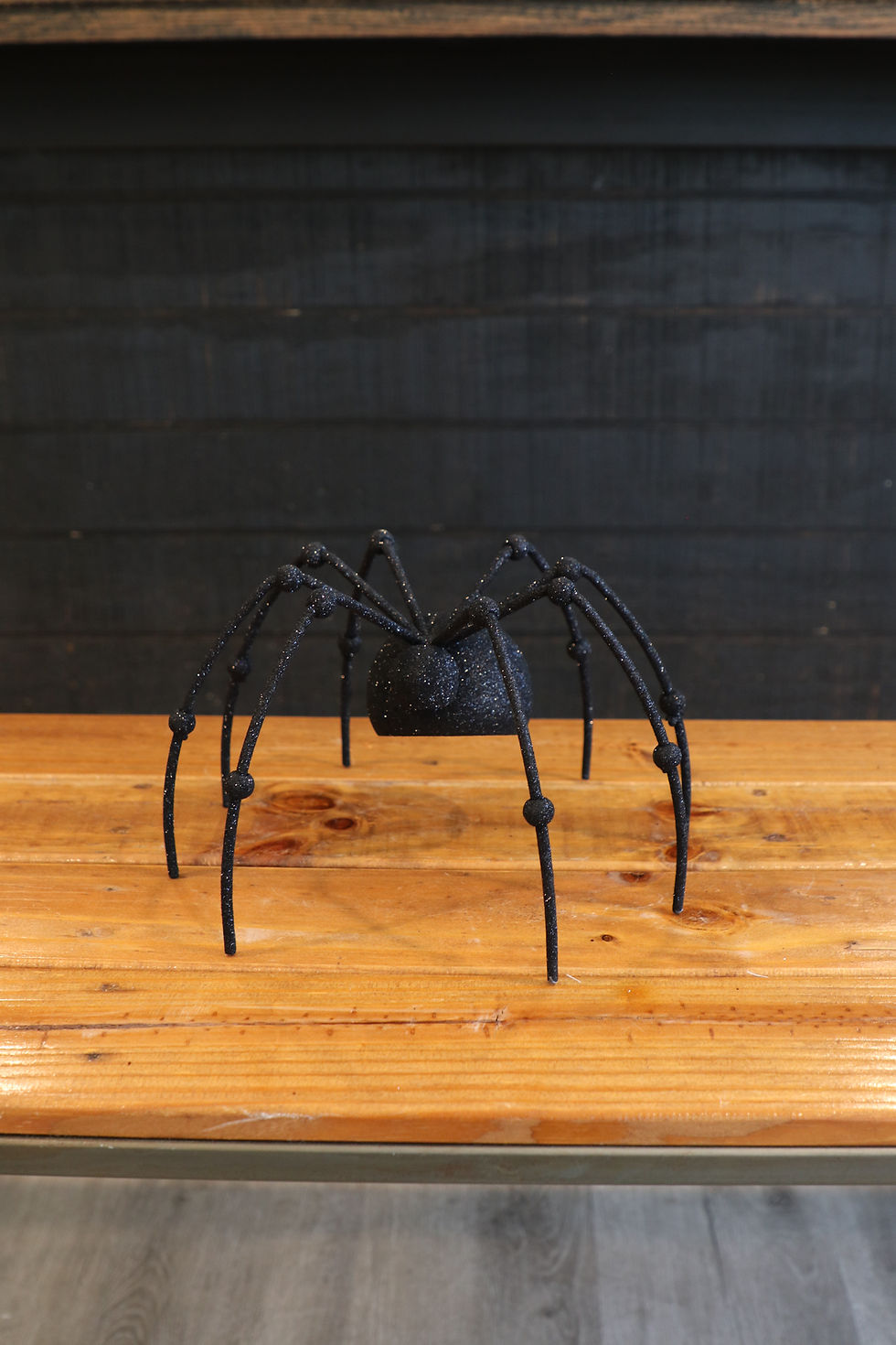 Thumbnail: Black Metal Spider - Large