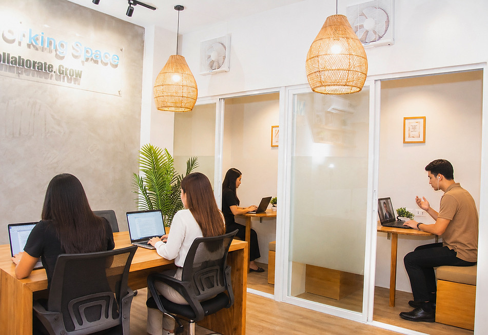 The Nook or Duo pods for 1-2 pax
