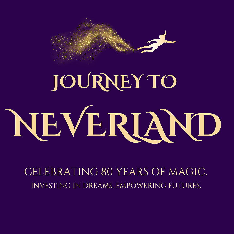 Perché Neverland? Un tema per un gala con uno scopo più profondo.