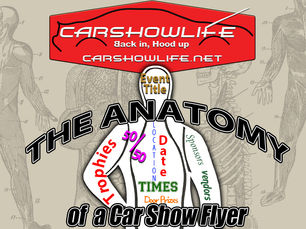 The Anatomy Of A Car Show Flyer