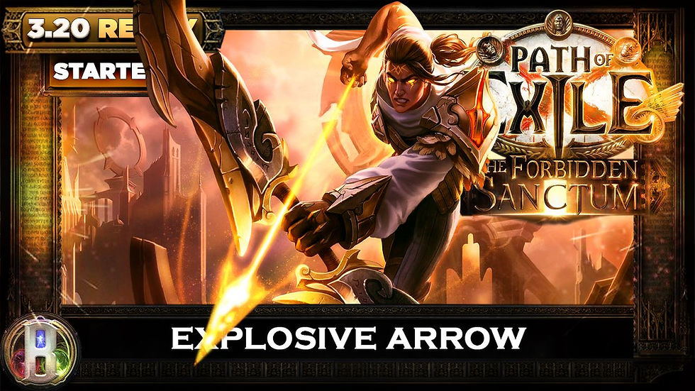 Complete Guide to the Explosive Arrow Champion Build in Path of Exile 3.20