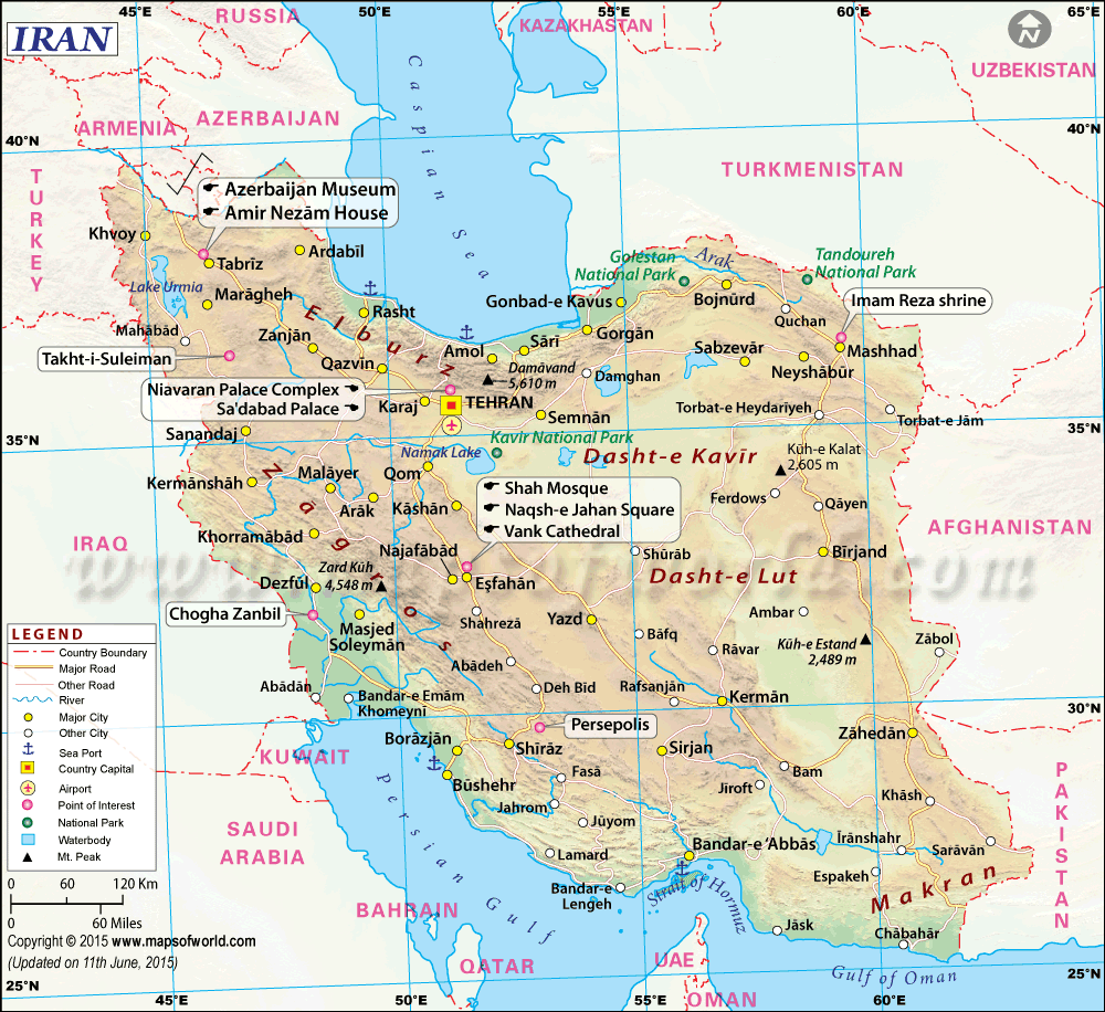 Iran-map