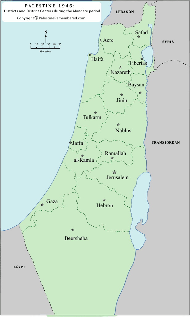 EY.Map of Holy Land