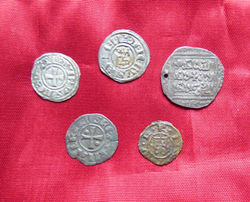 Crusader coins.crosses