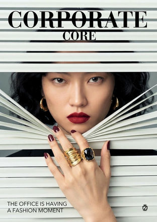 CORPORATE CORE: THE OFFICE AS A FASHION TREND. Ties, suits, strong shoulders and executive bags: discover how Corporate Core transforms office codes into one of the most relevant fashion trends of the moment.