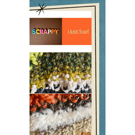 The latest i,knit scarf