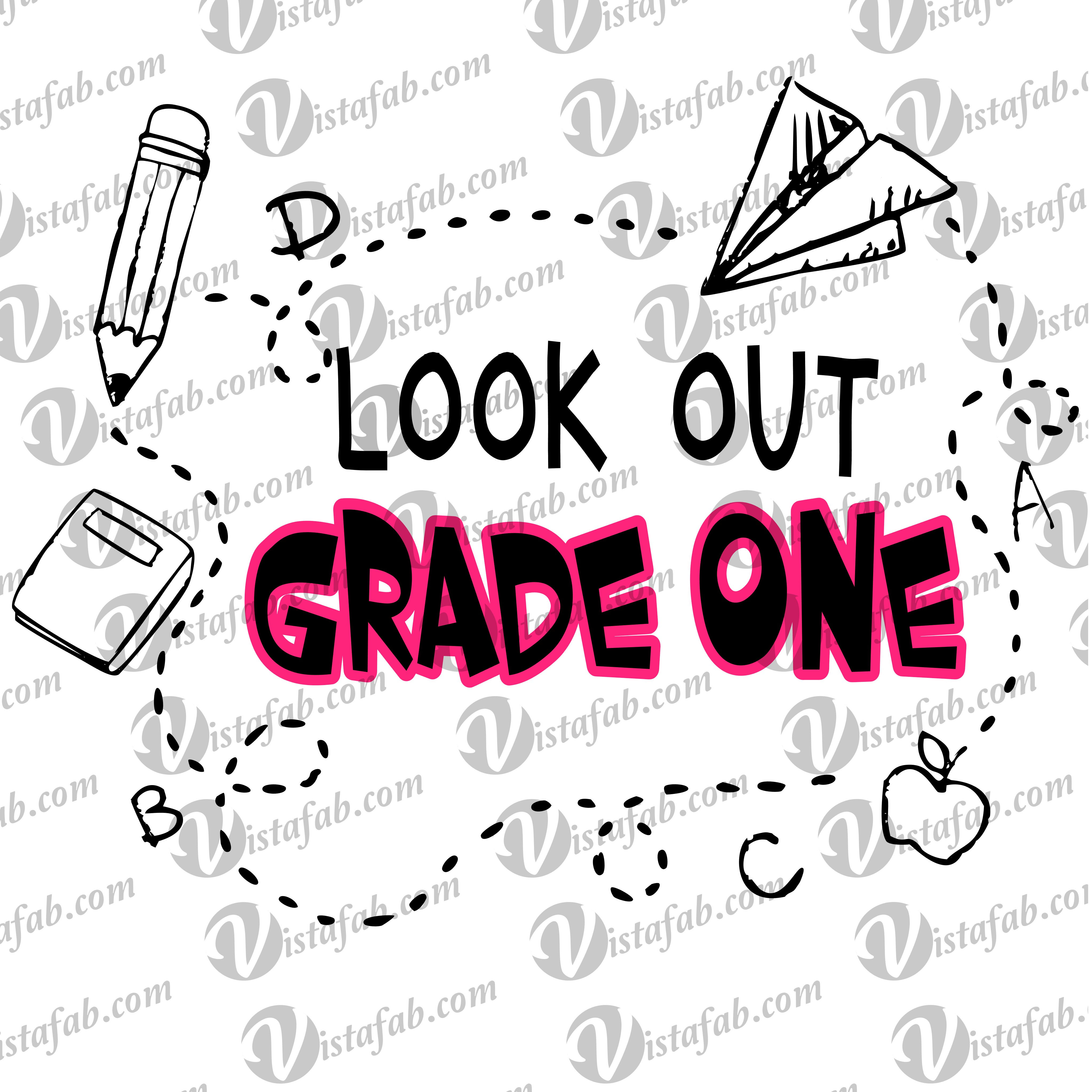 Look out School - INSTANT DOWNLOAD