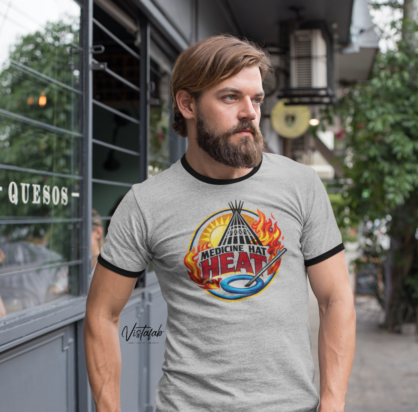 Adult Ringer T-shirt -MH Heat