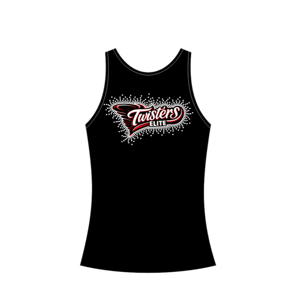 Twisted Back Youth Tank Top - Twisters Elite