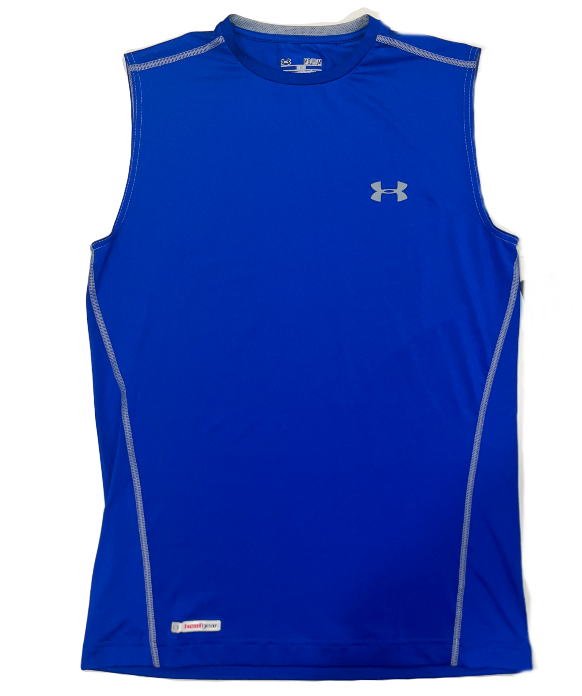 Mens sleeveless fitted shirt -Under Armour heat gear