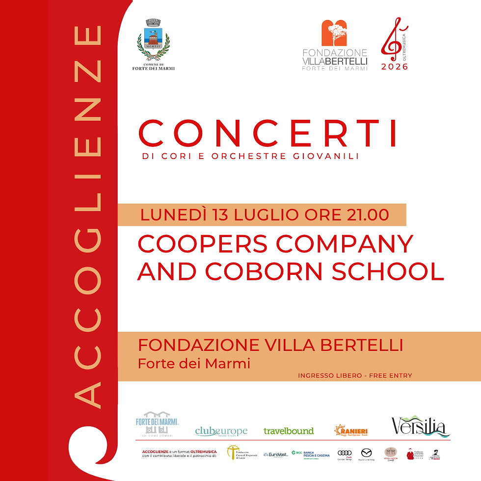 Coopers Company and Coborn School - Accoglienze 2026