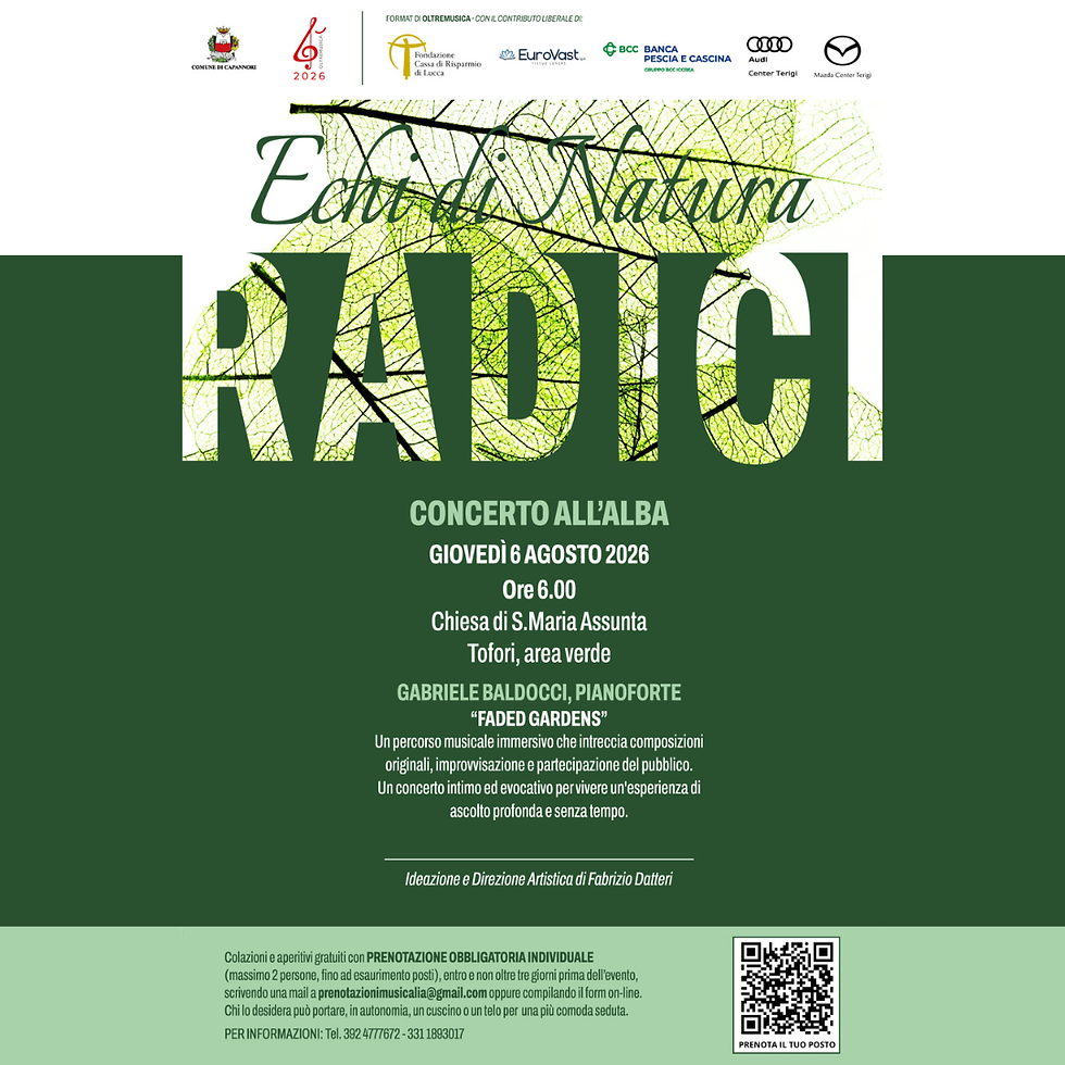 Concerto all'alba - Echi di Natura 2026