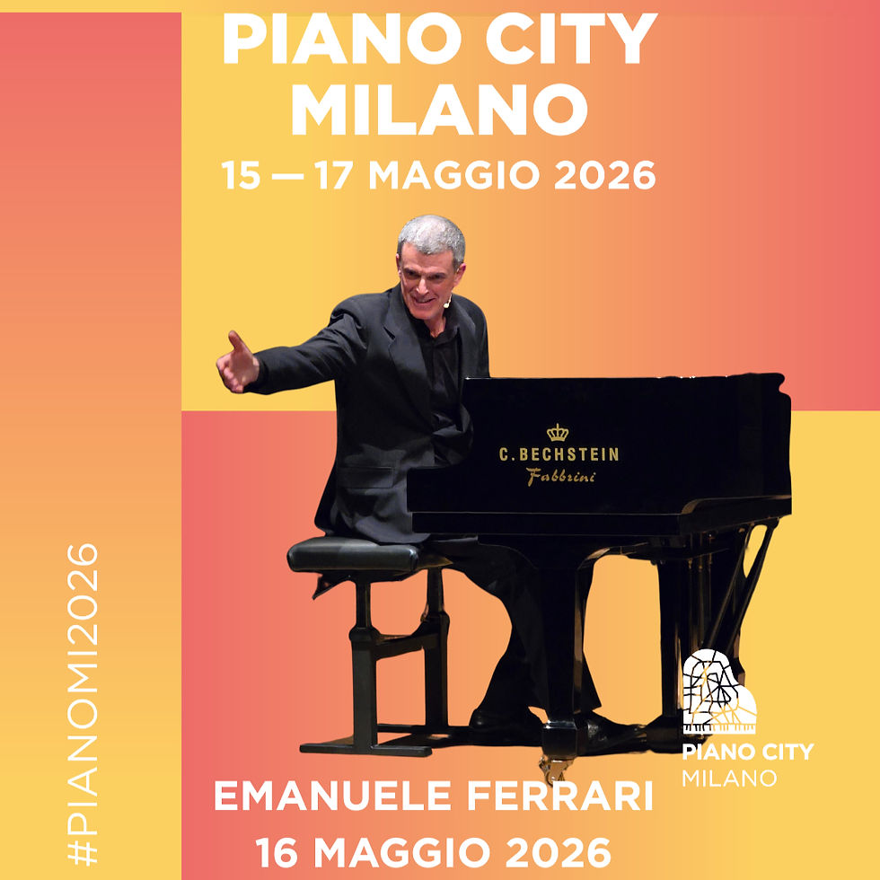 Emanuele Ferrari a Piano City Milano 2026